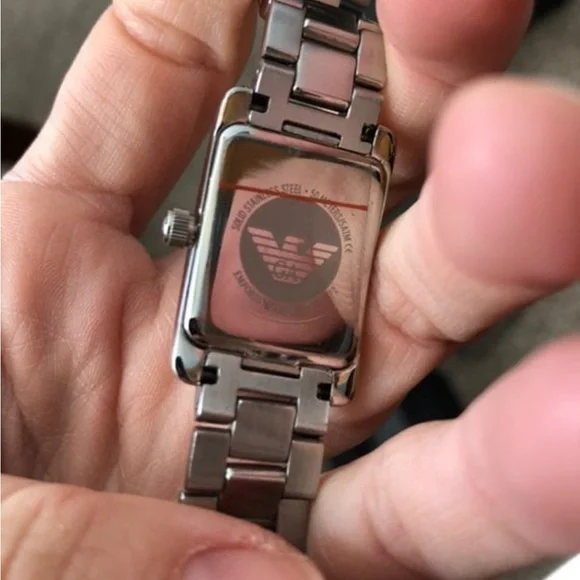 Emporio Armani Silver Bracelet Watch - Picture 4 of 7